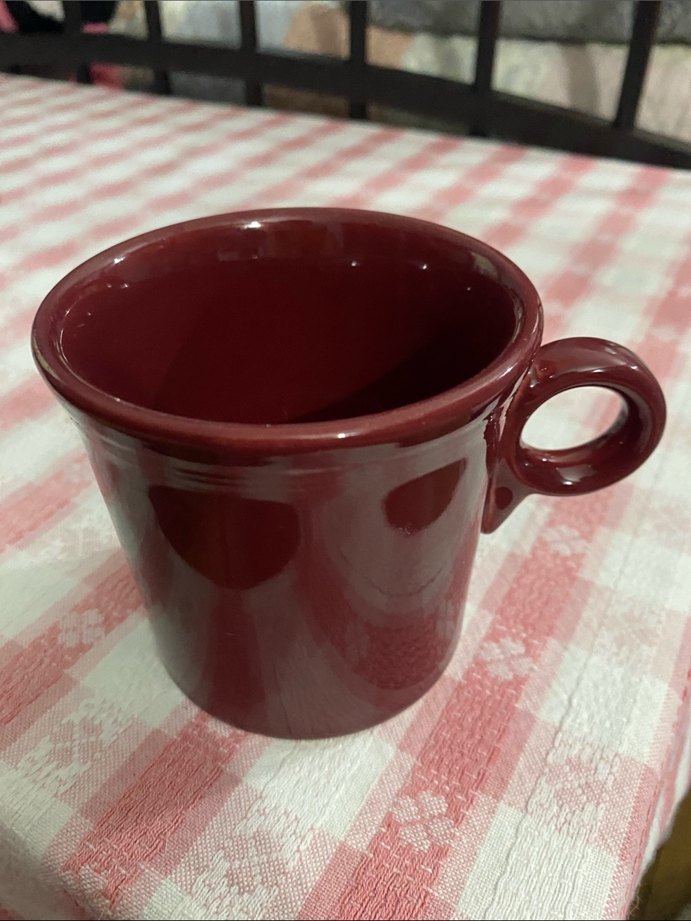 Fiesta Cinnabar Ceramic Coffee Mug
